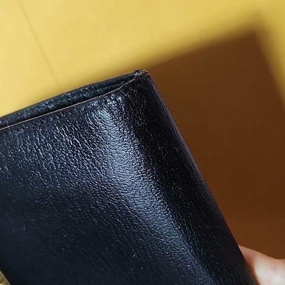 Chanel Black Leather Wallet With Detachable Chain - Picture 13 of 13